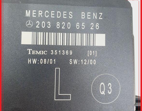 Controller MERCEDES-BENZ C-Klasse T-Model (S203)