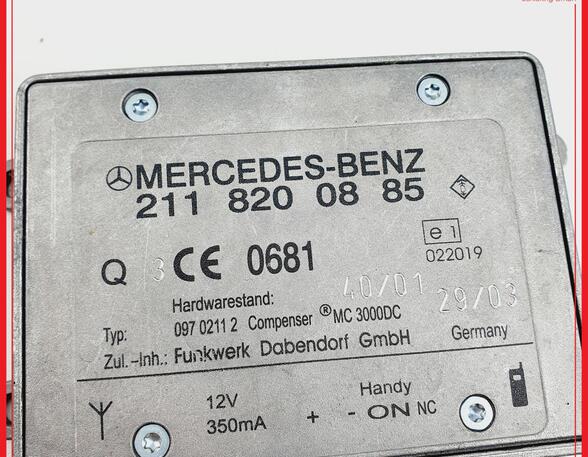 Steuergerät Antennenverstärker MERCEDES C-KLASSE KOMBI W203 220 CDI 105 KW