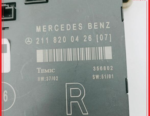 Regeleenheid MERCEDES-BENZ E-Klasse T-Model (S211)