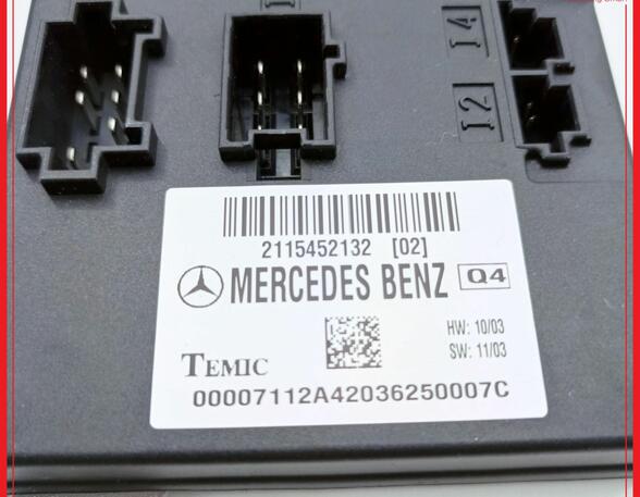 Steuergerät Signalerfassung MERCEDES BENZ E-KLASSE KOMBI W211 E270 CDI 130 KW