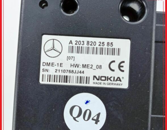 Steuergerät Telefon MERCEDES BENZ C-KLASSE W203 KOMBI C220 CDI 105 KW