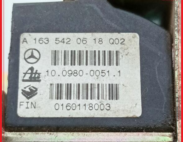 Steuergerät ESP Querbeschleunigung Sensor MERCEDES BENZ W163 ML 270 CDI 120 KW