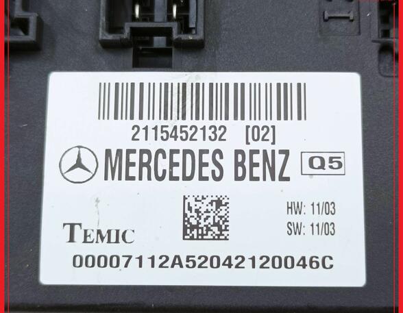 Steuergerät Signalerfassung MERCEDES BENZ E-KLASSE W211 E270 CDI 130 KW