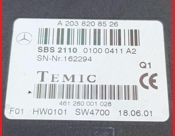 Steuergerät Sprachsteuerung MERCEDES BENZ S-KLASSE W220 S320 CDI 145 KW