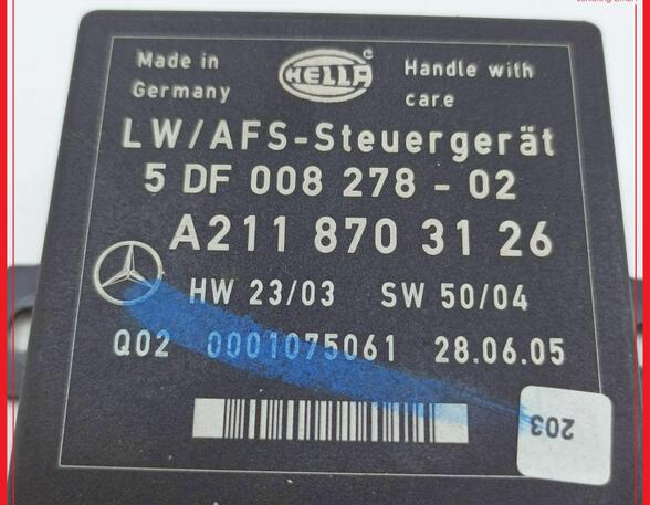 Steuergerät LW/AFS MERCEDES BENZ E-KLASSE W211 E350 4MATIC 200 KW