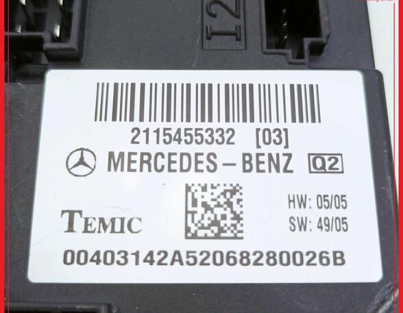 Steuergerät Signalerfassung MERCEDES BENZ E-KLASSE KOMBI W211 E280 CDI 140 KW