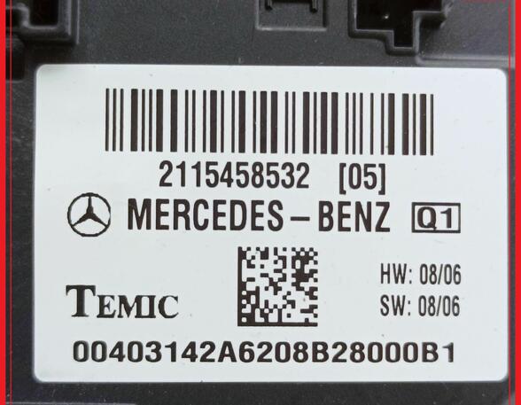 Steuergerät Signalerfassung MERCEDES BENZ E-KLASSE KOMBI W211 E200 CDI 100 KW