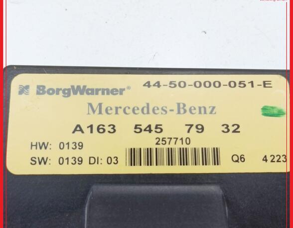 Steuergerät Verteilgetriebe MERCEDES BENZ M-KLASSE W163 ML400 CDI 184 KW