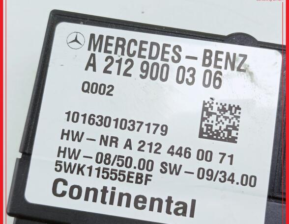 Regeleenheid MERCEDES-BENZ E-Klasse T-Model (S212)