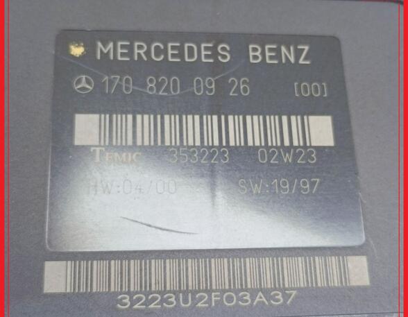 Regeleenheid MERCEDES-BENZ SLK (R170)