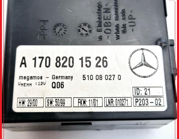 Control unit MERCEDES-BENZ SLK (R170)