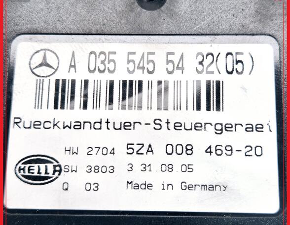 Control unit MERCEDES-BENZ E-CLASS T-Model (S211)