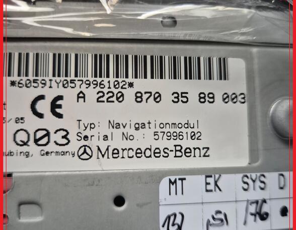 Regeleenheid MERCEDES-BENZ E-CLASS T-Model (S211)