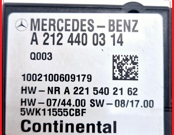 Control unit MERCEDES-BENZ C-CLASS T-Model (S204)