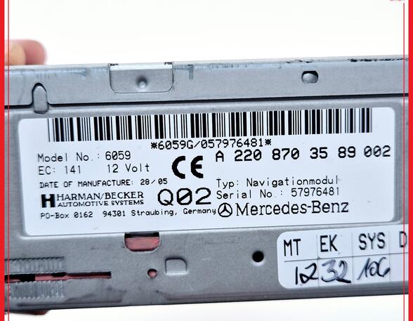 Control unit MERCEDES-BENZ S-CLASS (W220)