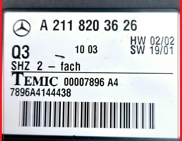 Control unit MERCEDES-BENZ E-CLASS (W211)