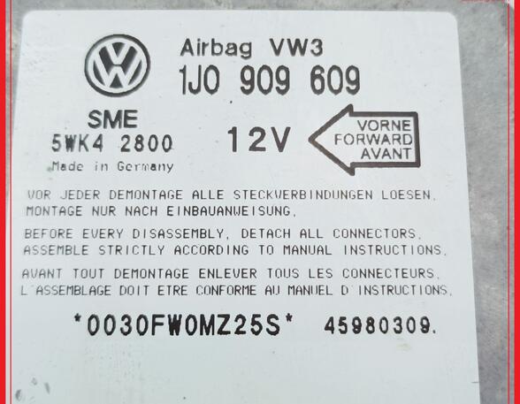 Steuergerät Airbag  VW GOLF IV (1J1) 66 KW