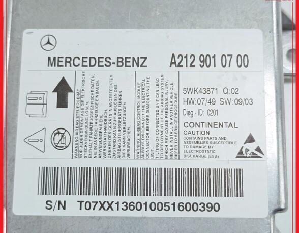 Airbag Control Unit MERCEDES-BENZ E-Klasse T-Model (S212)