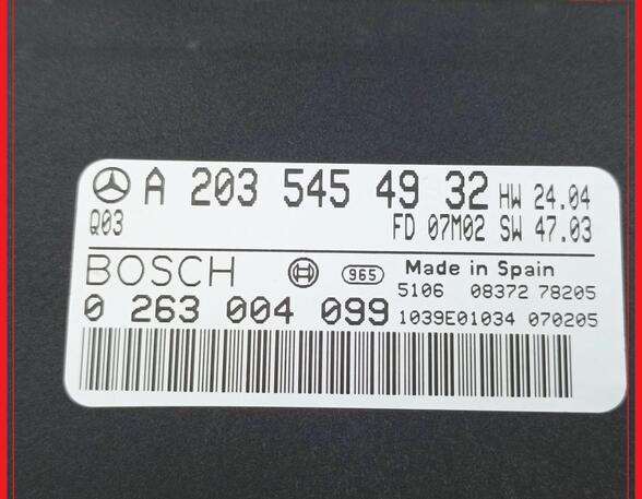 Regeleenheid park distance control MERCEDES-BENZ C-Klasse T-Model (S203)