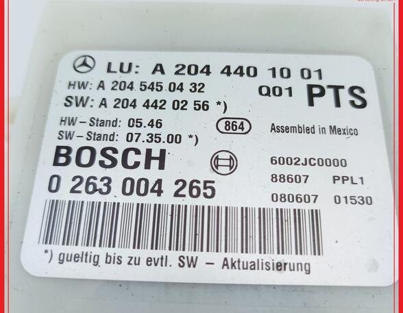 Parking Aid Control Unit MERCEDES-BENZ C-Klasse (W204)