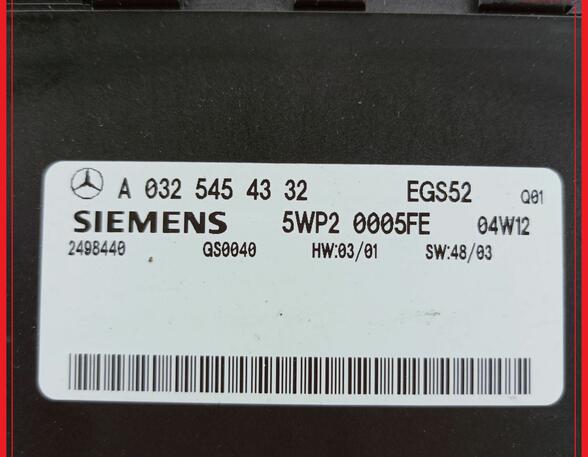 Automatic Transmission Control Unit MERCEDES-BENZ C-Klasse T-Model (S203)