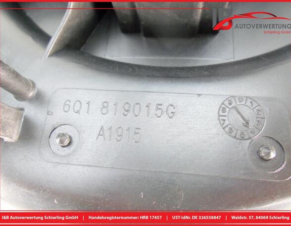 Elektrische motor interieurventilatie VW Fox Schrägheck (5Z1, 5Z3, 5Z4)