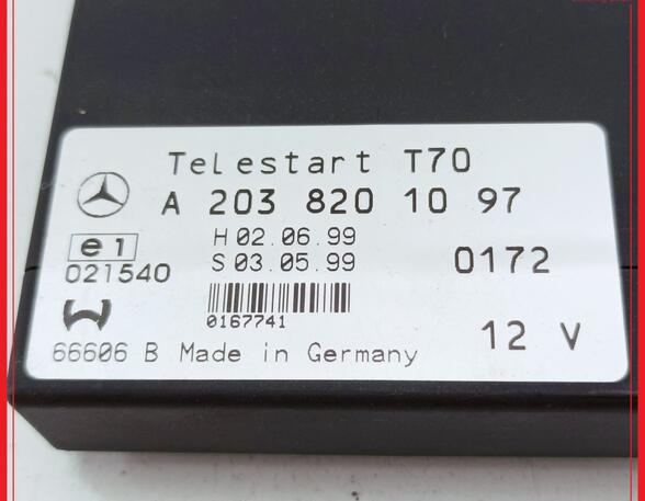 Heater Control Unit MERCEDES-BENZ C-Klasse T-Model (S203)