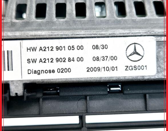 On Board Computer Display MERCEDES-BENZ E-CLASS (W212)