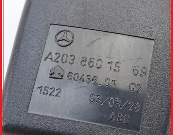 Gurtschloss vorne MERCEDES BENZ C-KLASSE COUPE CL203 200 KOMPRESSOR 120 KW