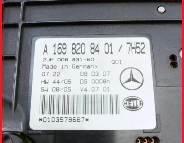 Innenleuchte Leselampe MERCEDES BENZ A-KLASSE W169 A150 70 KW