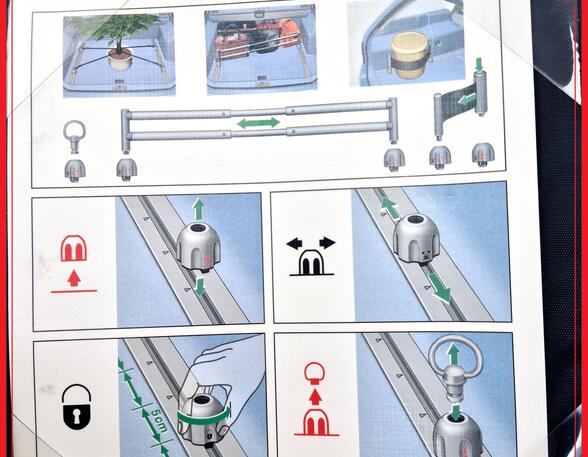 Luggage Compartment Cover MERCEDES-BENZ E-CLASS T-Model (S211)