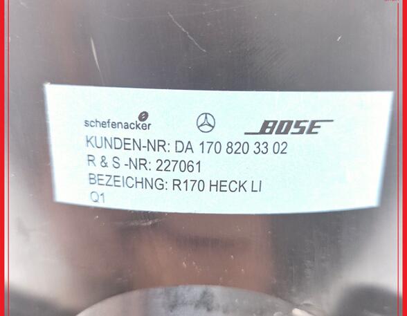 Lautsprecher links hinten  MERCEDES-BENZ SLK R170 200 KO. 120 KW