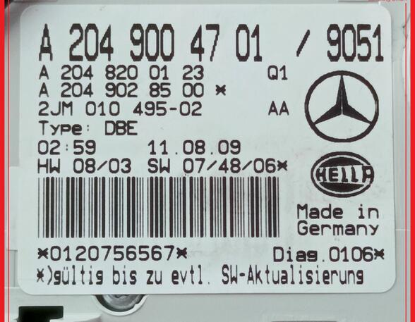 Reading Light MERCEDES-BENZ C-Klasse T-Model (S204)