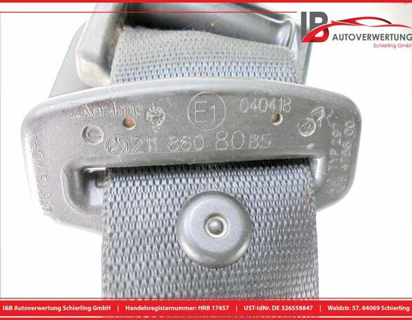 Safety Belts MERCEDES-BENZ E-Klasse T-Model (S211)