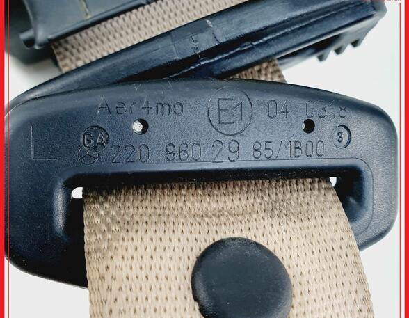 Safety Belts MERCEDES-BENZ S-Klasse (W220)