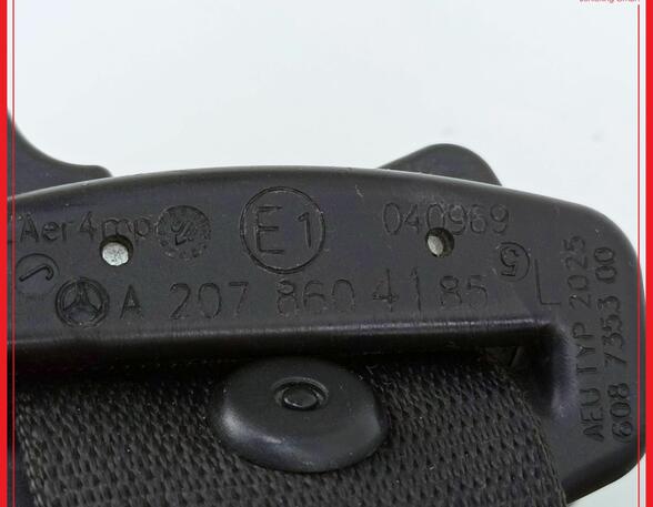 Safety Belts MERCEDES-BENZ E-Klasse Coupe (C207)