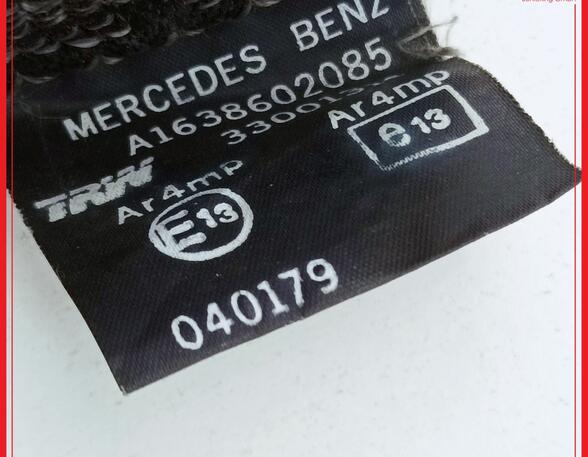 Safety Belts MERCEDES-BENZ M-Klasse (W163)