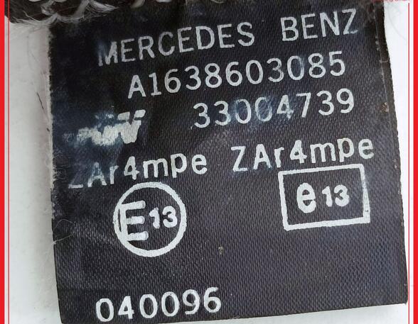 Safety Belts MERCEDES-BENZ M-Klasse (W163)