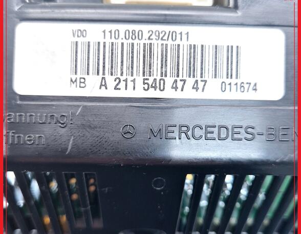 Snelheidsmeter MERCEDES-BENZ E-CLASS T-Model (S211)