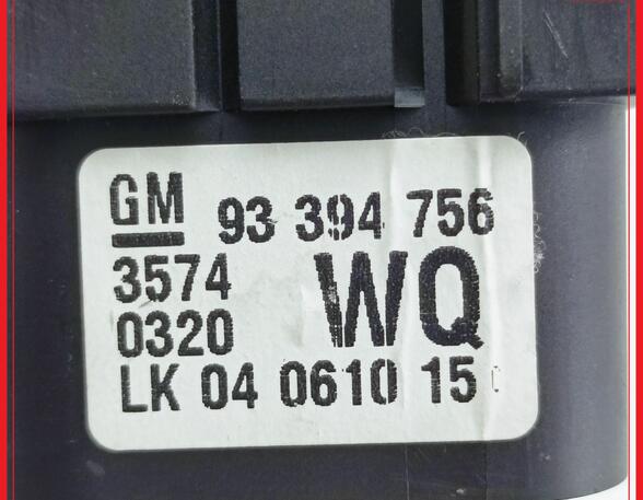 Headlight Light Switch OPEL Meriva (--)