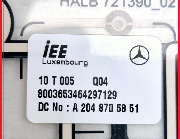 Control unit for recognition seat allocation MERCEDES-BENZ C-CLASS T-Model (S204)