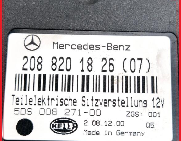 Regeleenheid trekhaak MERCEDES-BENZ CLK (C208)