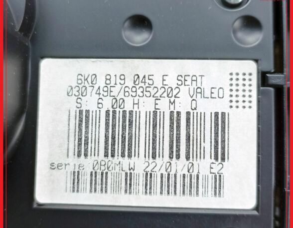 Air Conditioning Control Unit SEAT Ibiza II (6K1)