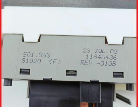 Air Conditioning Control Unit OPEL Astra G Caravan (T98)