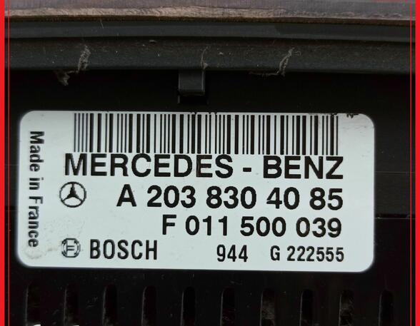 Bedieningselement airconditioning MERCEDES-BENZ C-Klasse T-Model (S203)