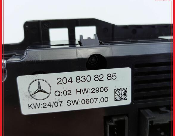 Air Conditioning Control Unit MERCEDES-BENZ C-Klasse (W204)