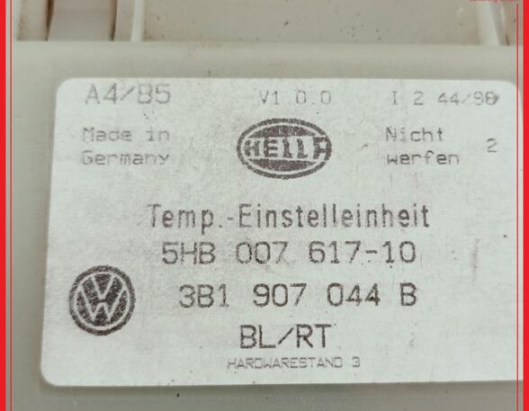 Air Conditioning Control Unit VW Golf IV (1J1)