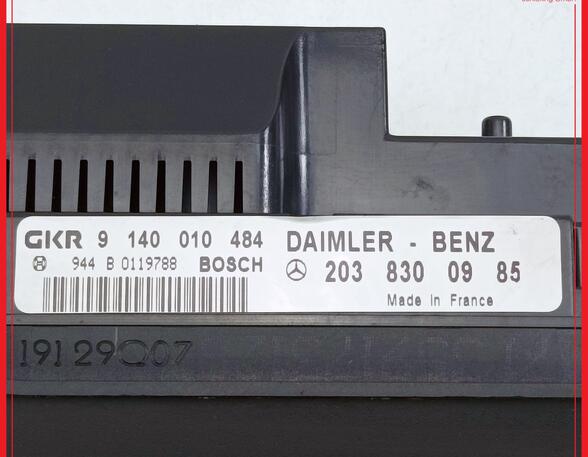 Air Conditioning Control Unit MERCEDES-BENZ C-Klasse (W203)