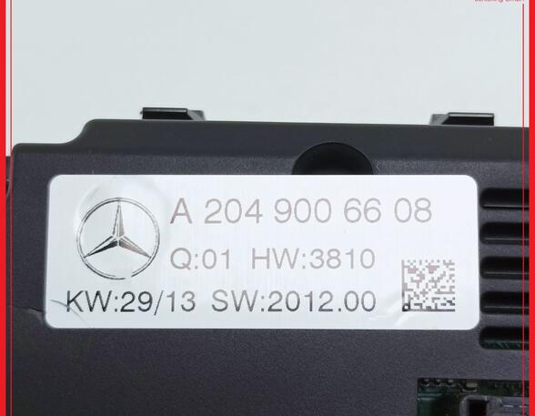 Heizungsbetätigung Klimabedienteil  MERCEDES BENZ C-KLASSE W204 C180 CGI 115 KW