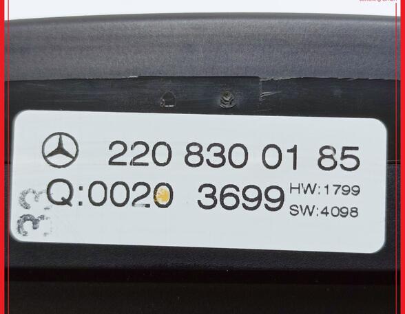 Air Conditioning Control Unit MERCEDES-BENZ S-CLASS (W220)